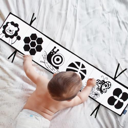 High Contrast Soft Book for Infant Tummy Time