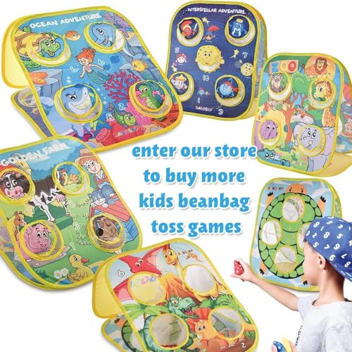 RaboSky Small Bean Bags for Kids Tossing: Mini Beanbags Toss Toy for Toddlers