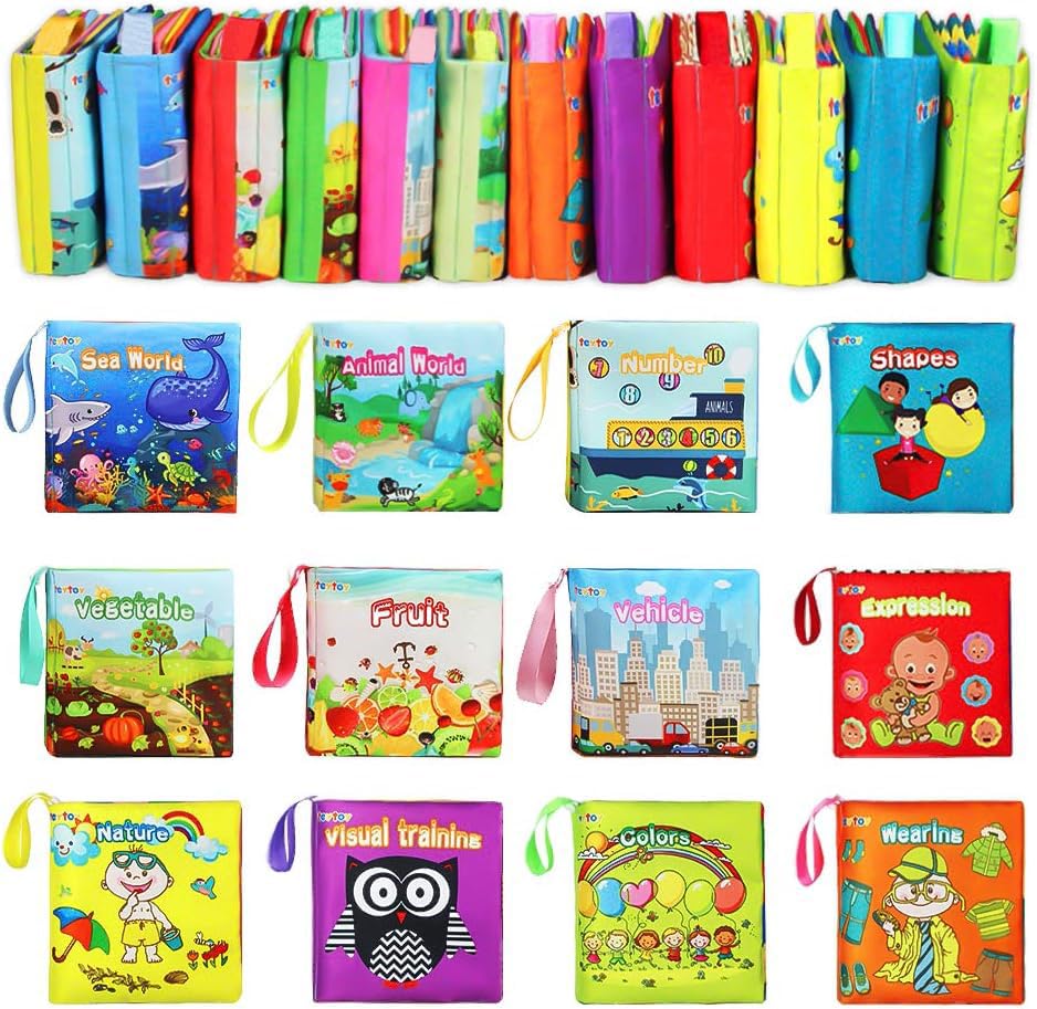 My First Soft Books for Infants: Pack of 12