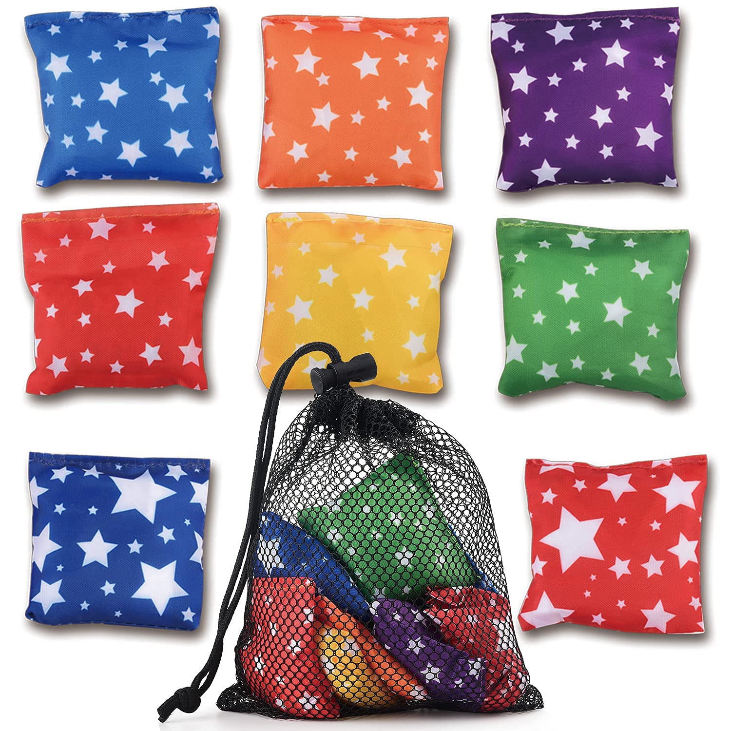 RaboSky Small Bean Bags for Kids Tossing: Mini Beanbags Toss Toy for Toddlers